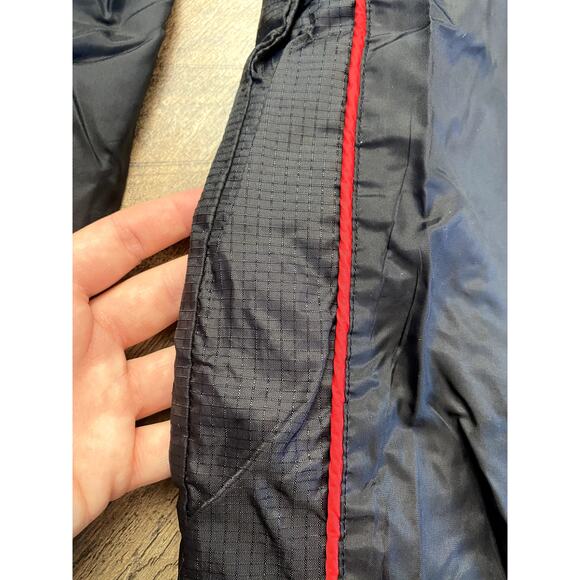 Vintage Starter NBA Authentics Chicago Bulls Highneck Nylon Windbreaker Men L - Picture 12 of 14